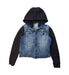 A Black Lightweight Jackets from Armani in size 8Y for boy. (Front View)