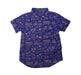 A Blue Short Sleeve Shirts from Crewcuts in size 4T for boy. (Front View)