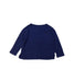 A Navy Long Sleeve T Shirts from Crewcuts in size 3T for girl. (Back View)