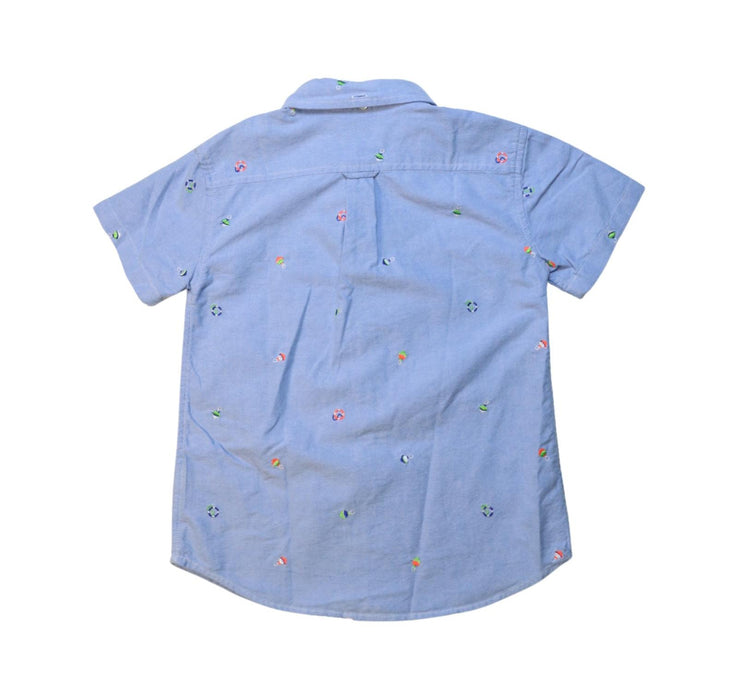 A Multicolour Short Sleeve Shirts from Crewcuts in size 4T for boy. (Back View)