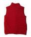 A Red Outerwear Vests from Petit Bateau in size 6T for neutral. (Back View)