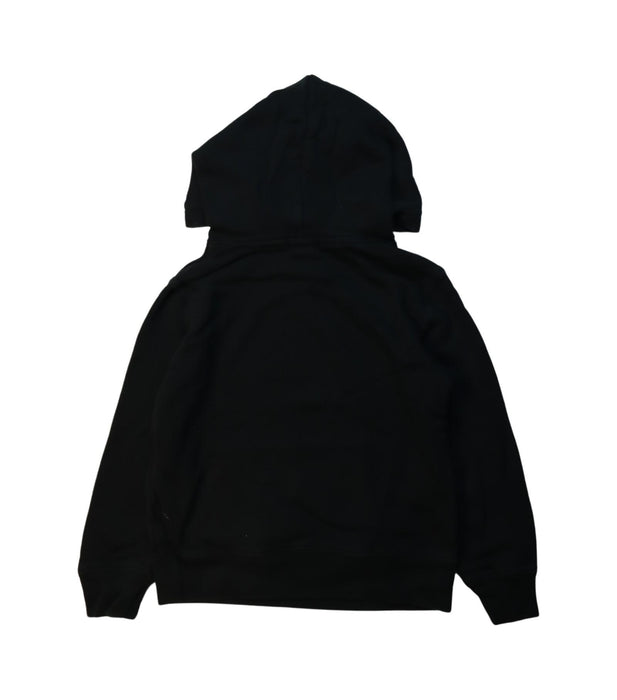 A Black Hooded Sweatshirts from Polo Ralph Lauren in size 6T for boy. (Back View)