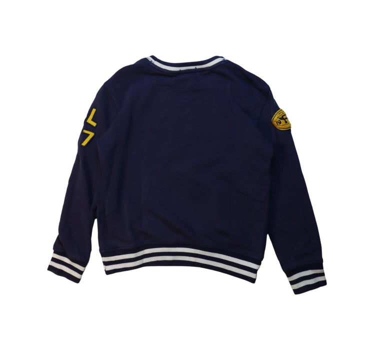 A Multicolour Crewneck Sweatshirts from Polo Ralph Lauren in size 7Y for boy. (Back View)