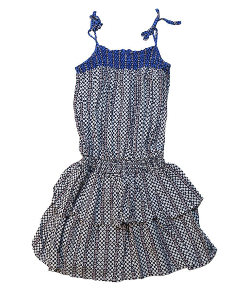 A Multicolour Sleeveless Dresses from Seed in size 3T for girl. (Front View)