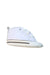 A White Sneakers from Converse in size 3-6M for neutral. (Front View)