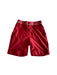 A Red Shorts from I Pinco Pallino in size 6T for boy. (Front View)