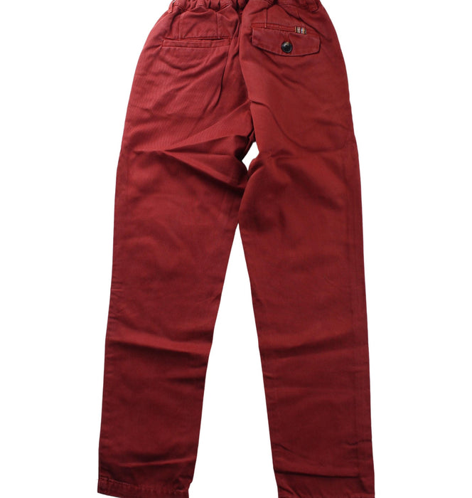 A Red Casual Pants from Paul Smith in size 8Y for girl. (Back View)