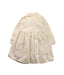 A Ivory Long Sleeve Dresses from Chloe in size 12-18M for girl. (Back View)