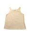 A Beige Sleeveless T Shirts from MiMiSol in size 12Y for girl. (Front View)