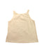 A Beige Sleeveless T Shirts from MiMiSol in size 12Y for girl. (Back View)