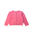 A Pink Lightweight Jackets from Petit Bateau in size 6T for girl. (Front View)
