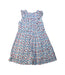 A Multicolour Sleeveless Dresses from Jacadi in size 6T for girl. (Back View)