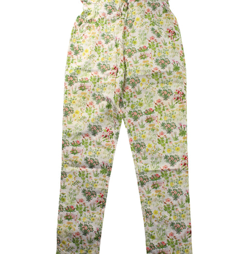 A Green Casual Pants from Excuse My French in size 8Y for girl. (Front View)