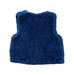 A Blue Dress Up Vests from Gingersnaps in size 8Y for girl. (Back View)