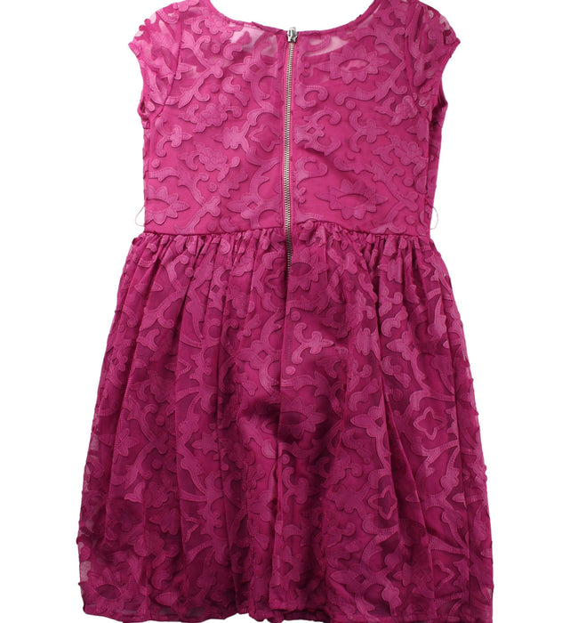 A Pink Short Sleeve Dresses from American Girl in size 7Y for girl. (Back View)