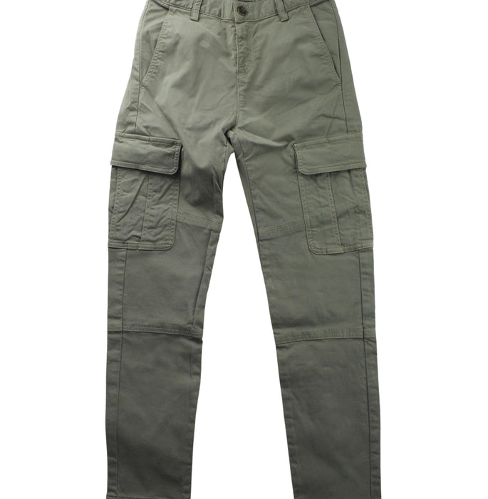 A Green Casual Pants from Bonpoint in size 8Y for girl. (Front View)