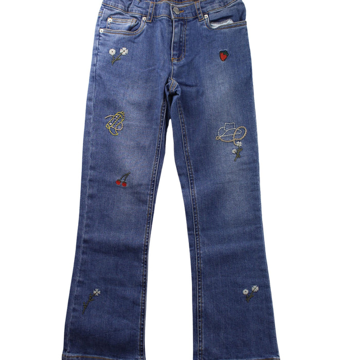 A Blue Jeans from Bonpoint in size 10Y for girl. (Front View)