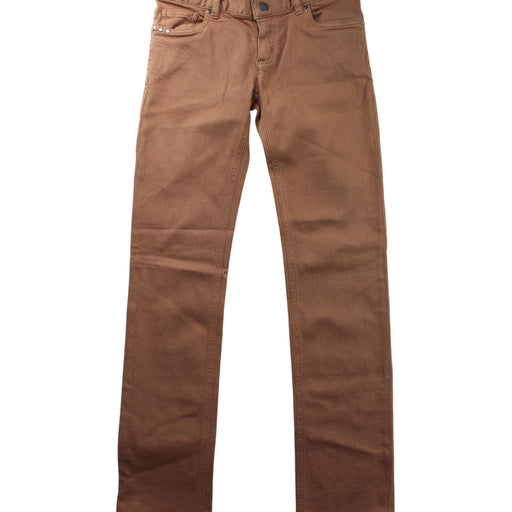 A Brown Casual Pants from Bonpoint in size 10Y for girl. (Front View)