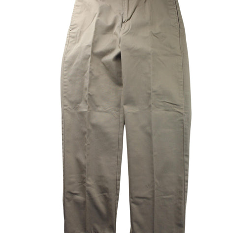 A Beige Casual Pants from Lands' End in size 13Y for boy. (Front View)