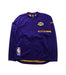 A Purple Zippered Sweatshirts from Adidas in size 8Y for boy. (Front View)