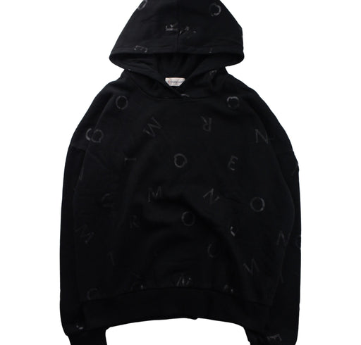 A Black Hooded Sweatshirts from Moncler in size 14Y for neutral. (Front View)