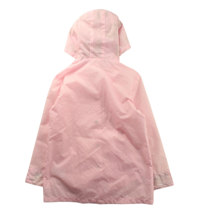 A Pink Rain Jackets from Nicholas & Bears in size 6T for girl. (Back View)