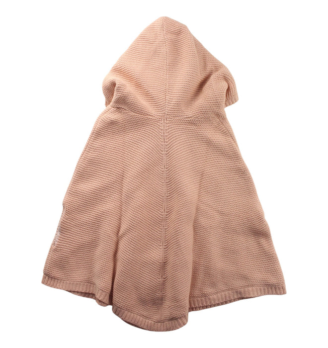 A Peach Capes & Ponchos from Les Enfantines in size 6T for girl. (Back View)