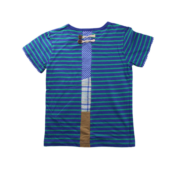 A Blue Short Sleeve T Shirts from Ragmart in size 7Y for girl. (Back View)