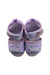 A Purple Sandals from Moonstar in size 3T for girl. (Back View)