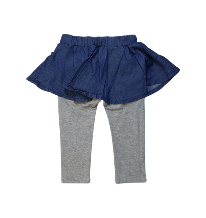 A Navy Short Skirts from Miki House in size 12-18M for girl. (Back View)