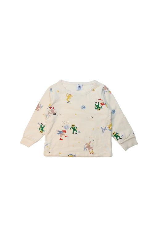 A Multicolour Pyjama Sets from Petit Bateau in size 2T for neutral. (Front View)