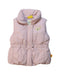 A Pink Outerwear Vests from Steiff in size 3T for girl. (Front View)