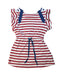 A Multicolour Short Sleeve Tops from Chateau de Sable in size 8Y for girl. (Front View)