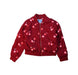 A Red Lightweight Jackets from Jacadi in size 8Y for girl. (Front View)