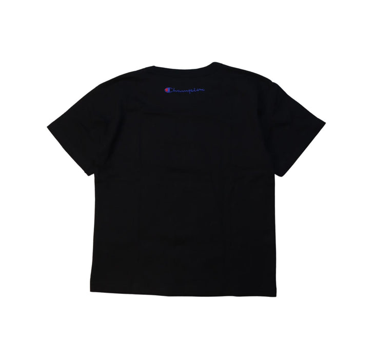 A Black Short Sleeve T Shirts from Champion in size 5T for boy. (Back View)