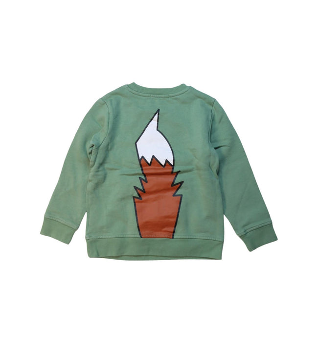 A Multicolour Crewneck Sweatshirts from Stella McCartney in size 5T for boy. (Back View)
