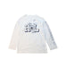 A White Long Sleeve T Shirts from Polo Ralph Lauren in size 4T for boy. (Front View)