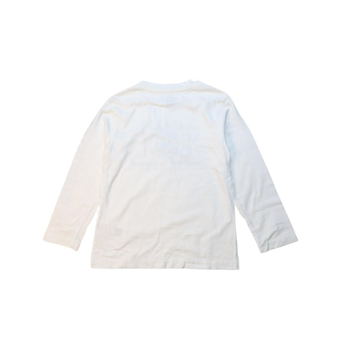 A White Long Sleeve T Shirts from Polo Ralph Lauren in size 4T for boy. (Back View)