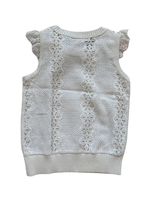 A White Sleeveless Tops from Nicholas & Bears in size 18-24M for girl. (Back View)