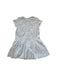 A Blue Short Sleeve Dresses from Bonpoint in size 8Y for girl. (Back View)