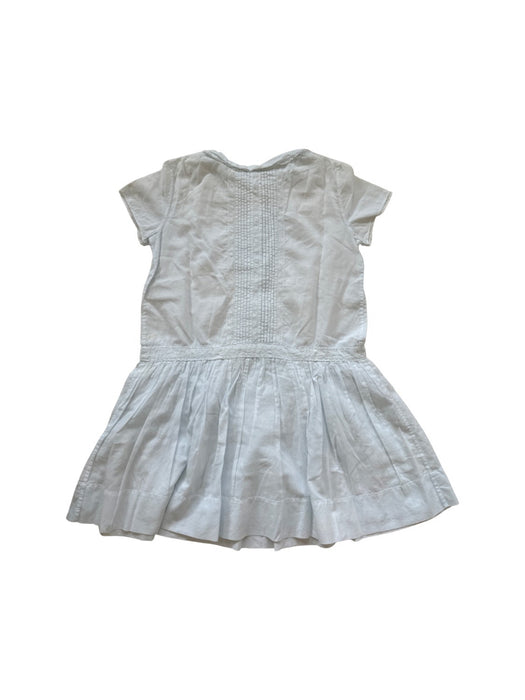 A Blue Short Sleeve Dresses from Bonpoint in size 8Y for girl. (Back View)