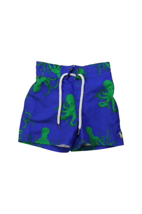 A Blue Swim Shorts from Ralph Lauren in size 12-18M for boy. (Front View)