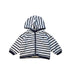 A Black Lightweight Jackets from Petit Bateau in size 6-12M for neutral. (Front View)