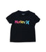 A Black Short Sleeve T Shirts from Hurley in size 2T for boy. (Front View)