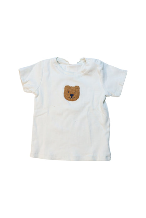 A White Short Sleeve T Shirts from Seed in size 6-12M for neutral. (Front View)
