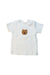 A White Short Sleeve T Shirts from Seed in size 6-12M for neutral. (Front View)