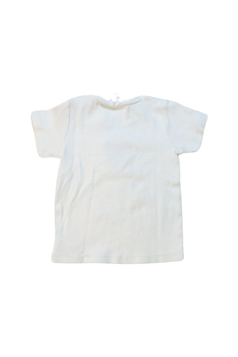 A White Short Sleeve T Shirts from Seed in size 6-12M for neutral. (Back View)