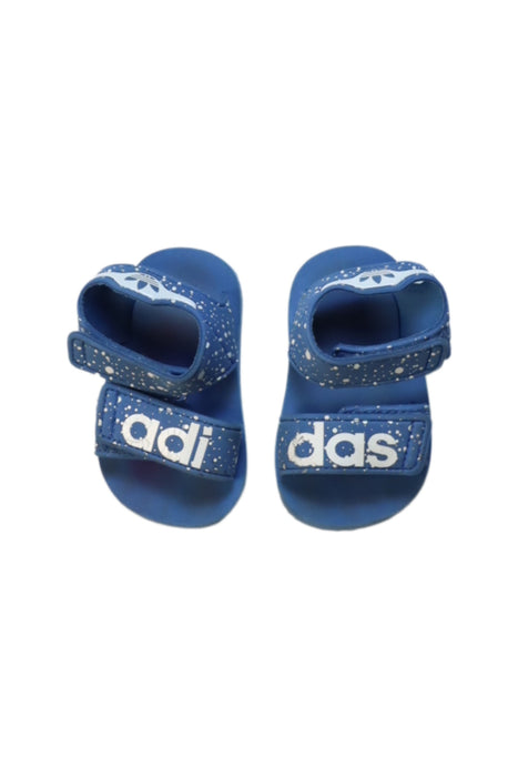 A Blue Sandals from Adidas in size 12-18M for boy. (Back View)