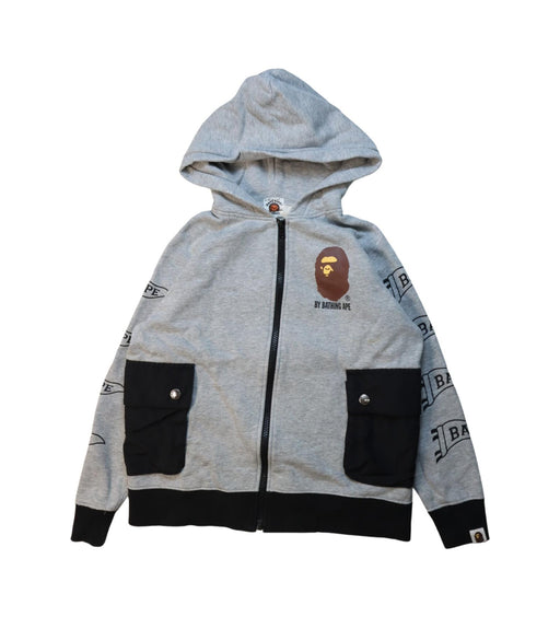 A Multicolour Lightweight Jackets from Bape by A Bathing Ape in size 10Y for boy. (Front View)