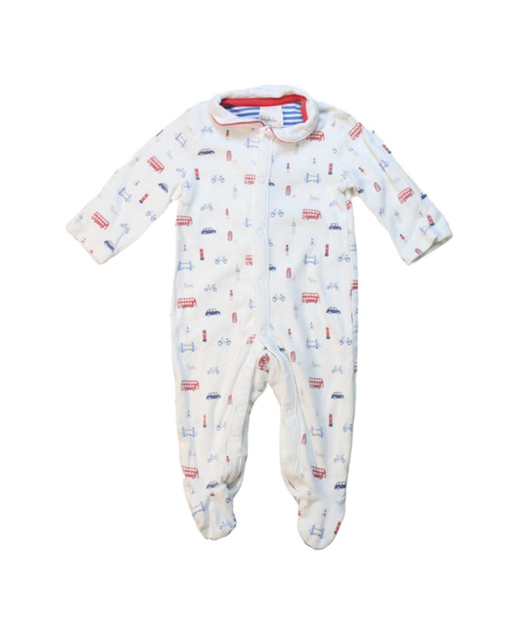 A Multicolour Onesies from Boden in size 0-3M for boy. (Front View)